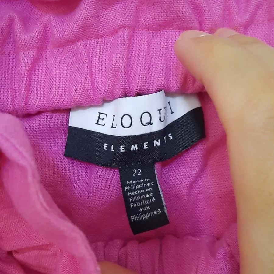 تاپ لینن صورتی سایز 38 40