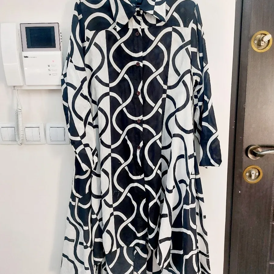 پیراهن /مانتو نخی هندی