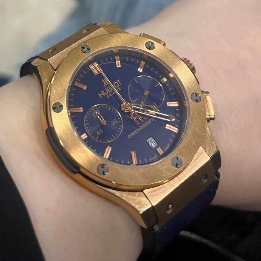 ساعت هابلوت نو بند چرمی