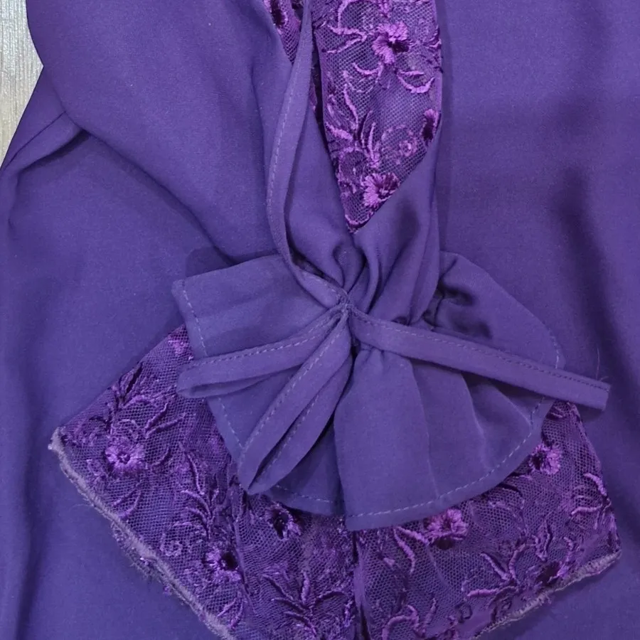 بلوز زنانه گیپور و پارچه