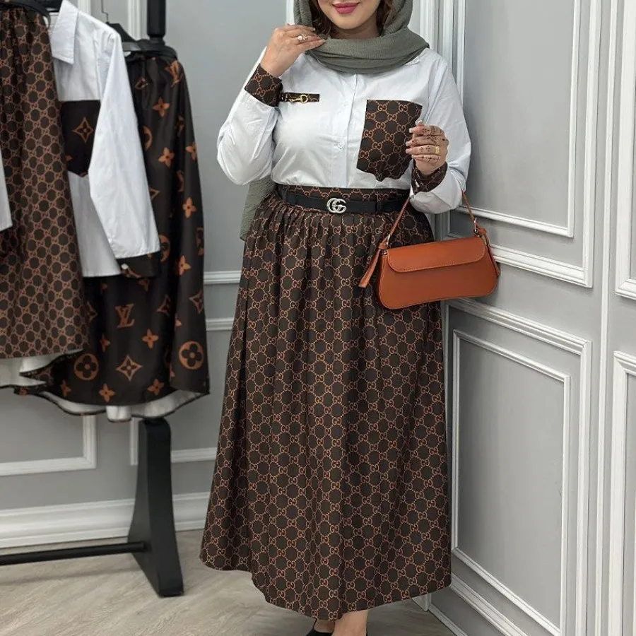 شومیز دامن ست