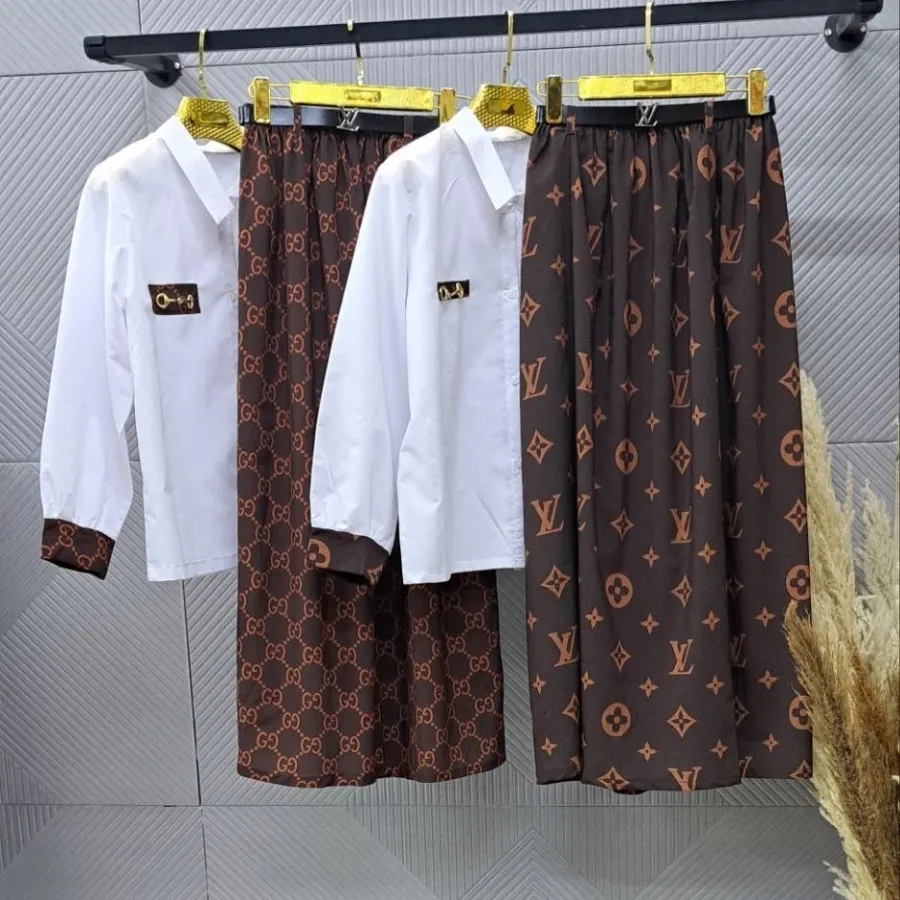 شومیز دامن ست