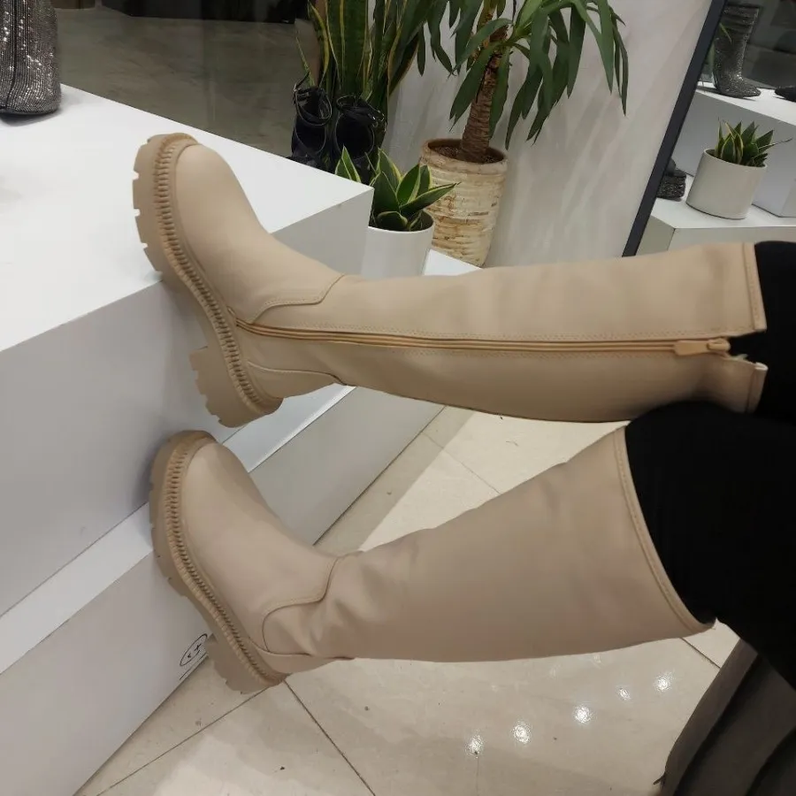 بوت زیر زانو