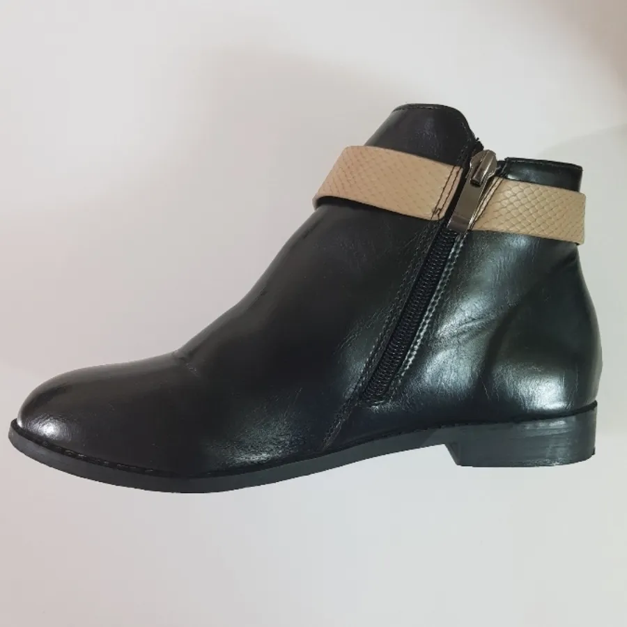 نیم بوت چرم