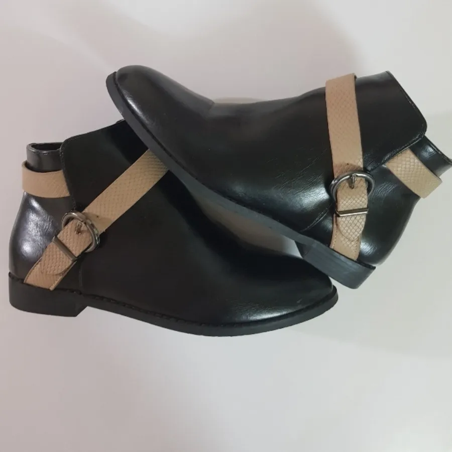 نیم بوت چرم