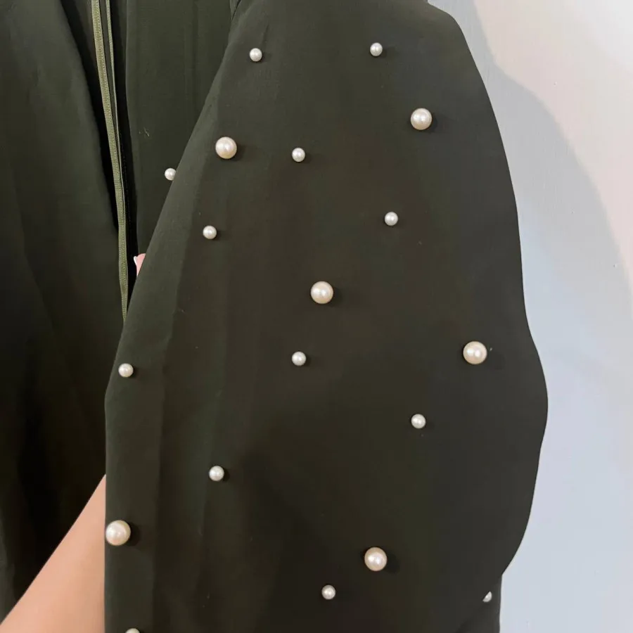 مانتو مرواریدی مجلسی