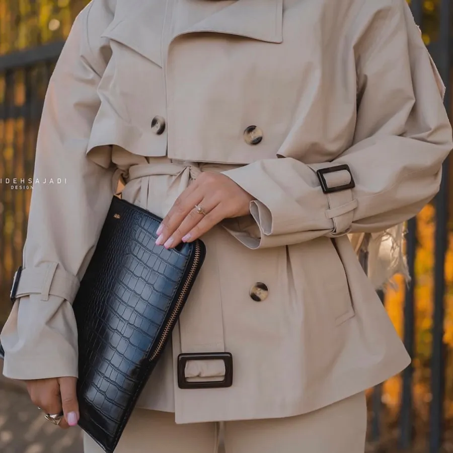 ترنچ کت استخوانی