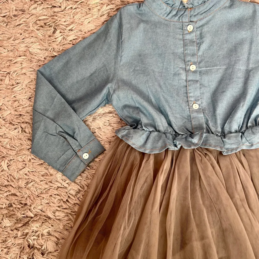 پیراهن جین کاغذی