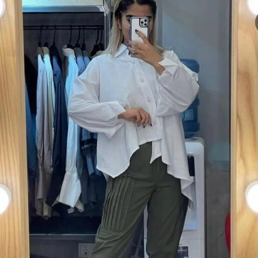 شومیز آستین مثلثی