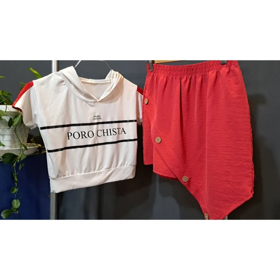 ست دامن نیم تنه