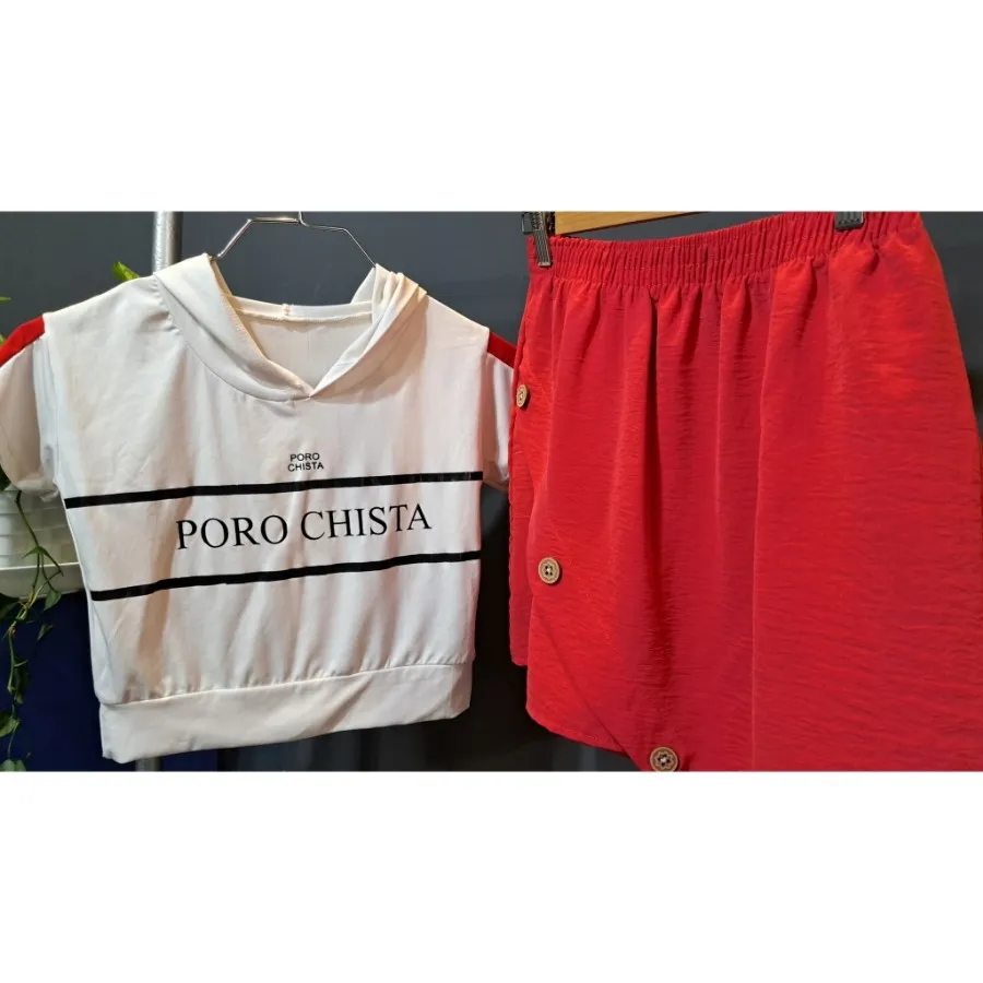 ست دامن نیم تنه