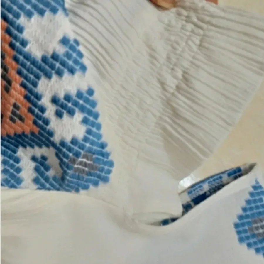 *شومیز خارجی شماره دوزی *