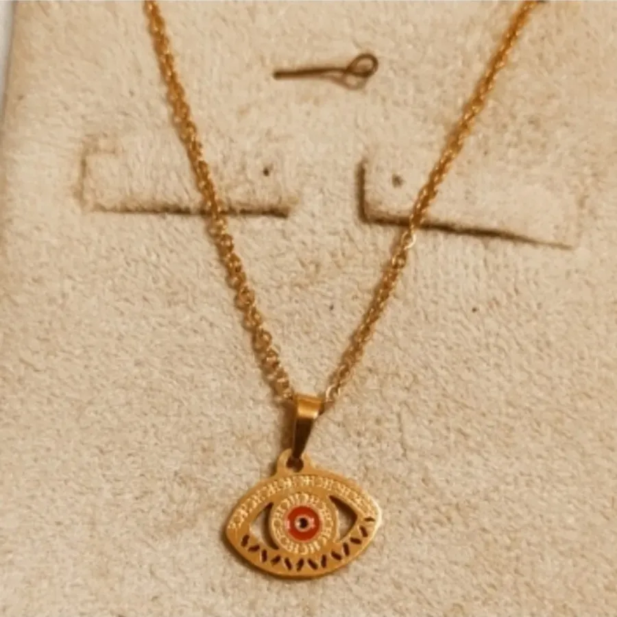 دو عدد گردنبند کپی طلا