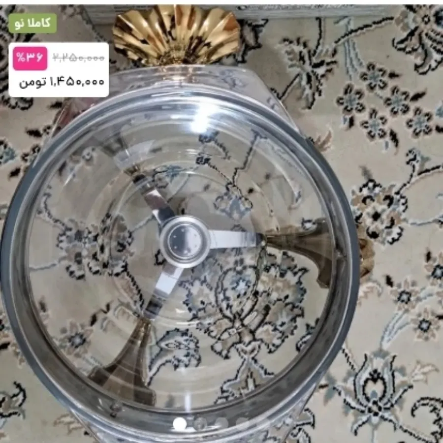 سوفله خوری دسته صدفی