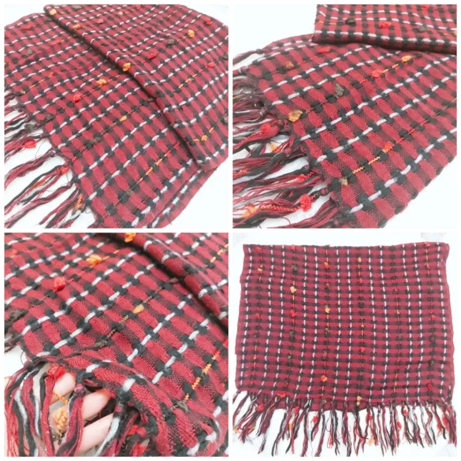 شال بافت و حریر زیبا