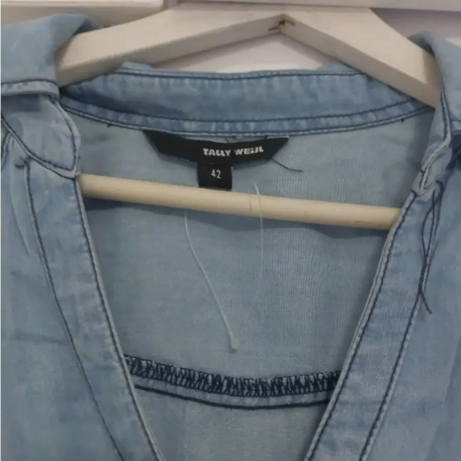 شومیز جین کاغذی