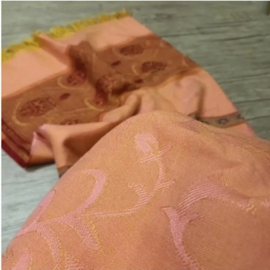 شال طرح دار تافته ای