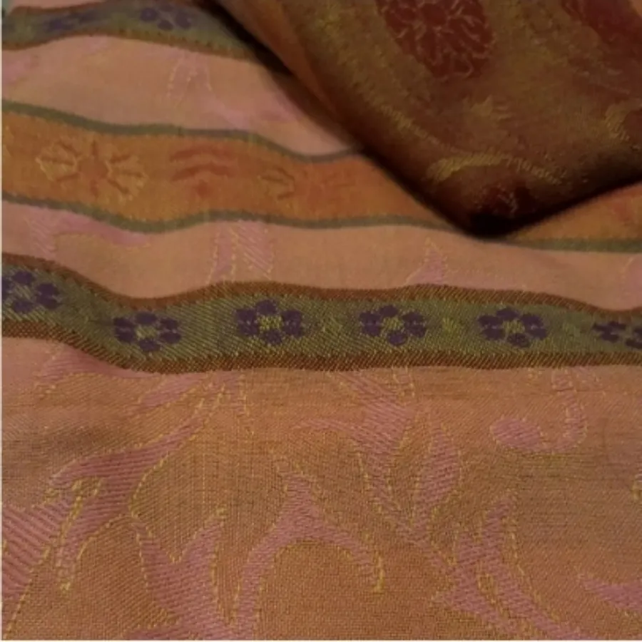 شال طرح دار تافته ای