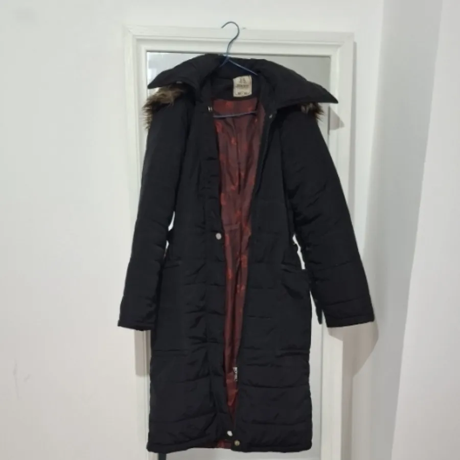 کاپشن دخترانه کلاهدار