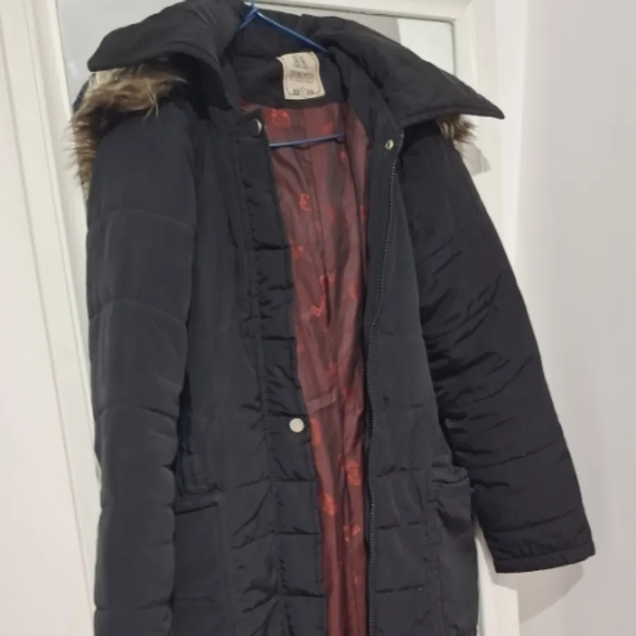 کاپشن دخترانه کلاهدار