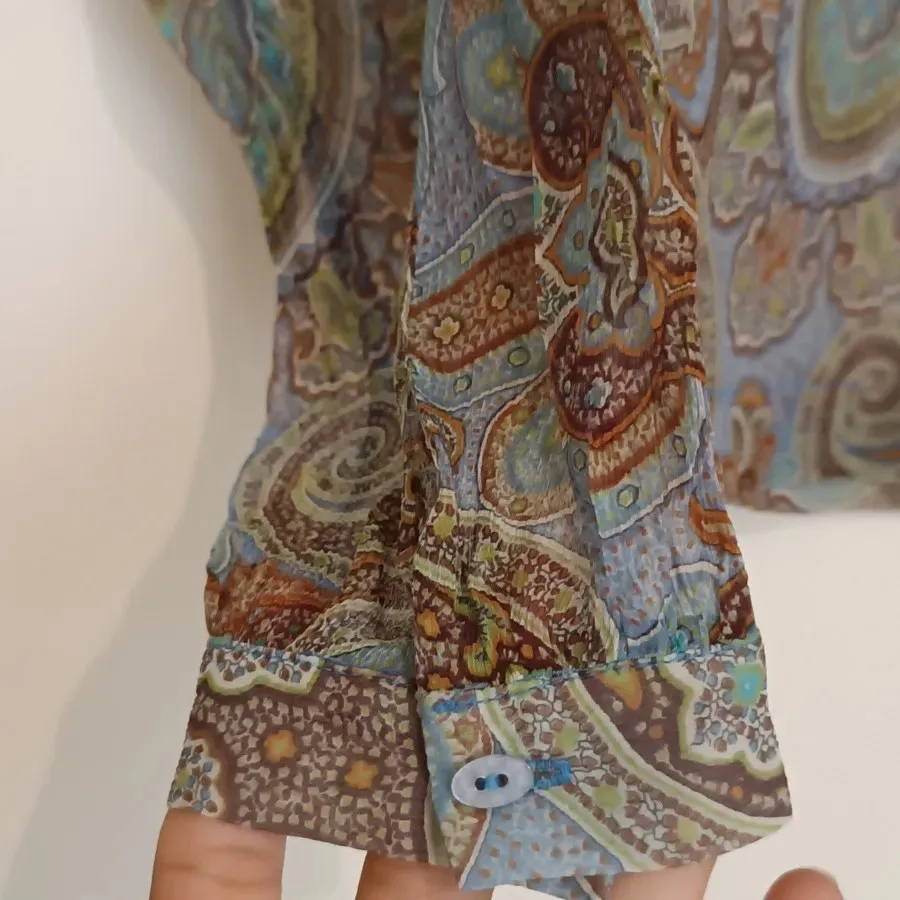 شومیز حریر کد 45