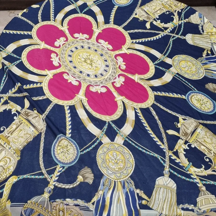 روسری نخی بزرگ نو