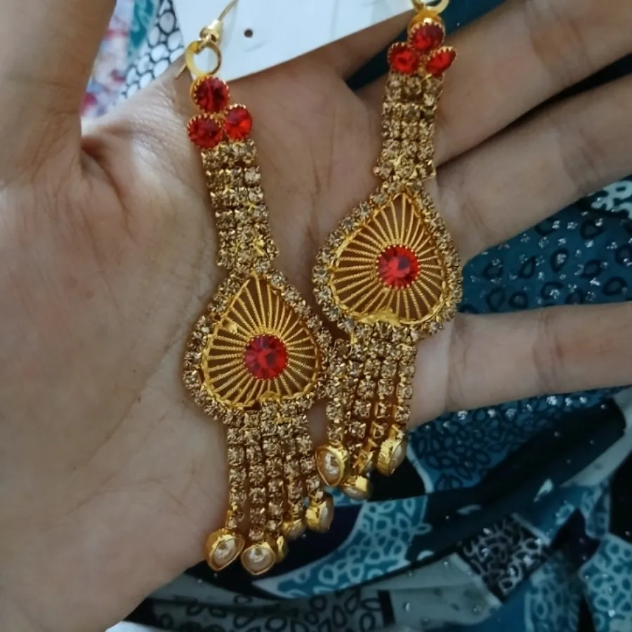 گشواره هندی بدل