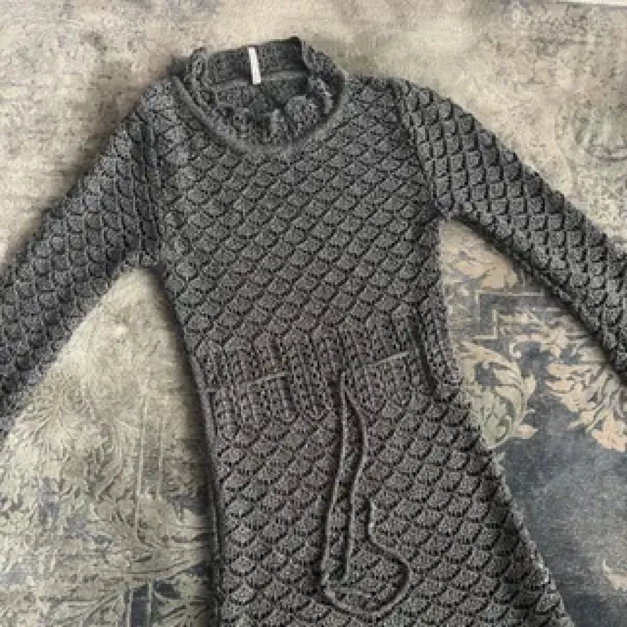 تونیک قلاب بافی