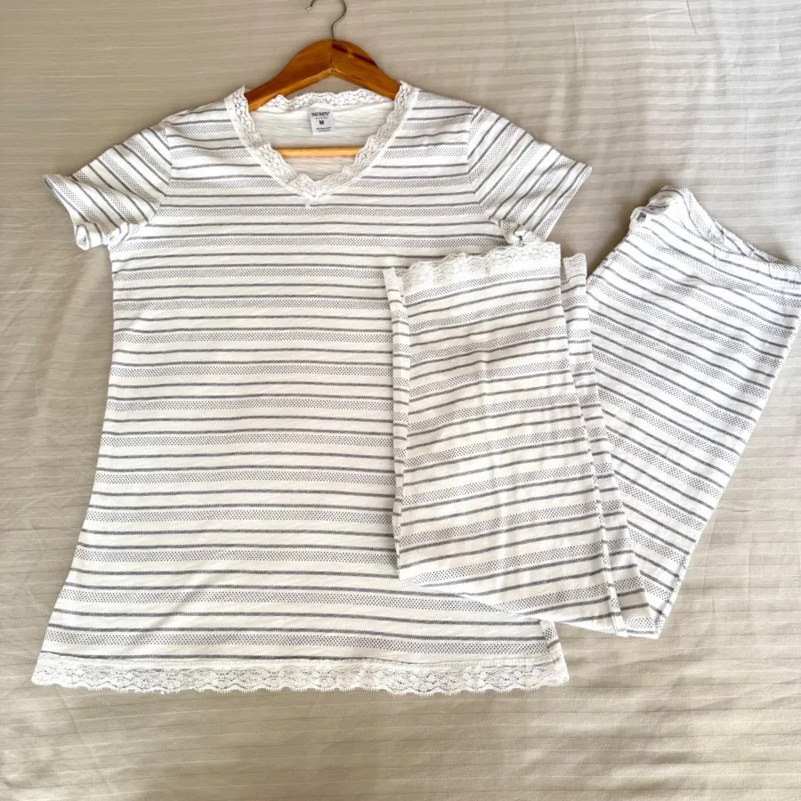 ست لباس راحتی نخی