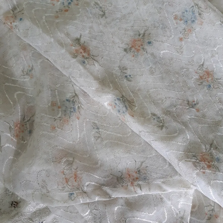 چادر مجلسی حریر نقره کوب