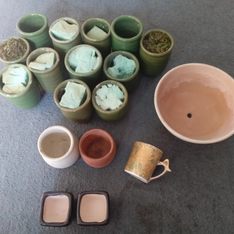 گلدان سفالی