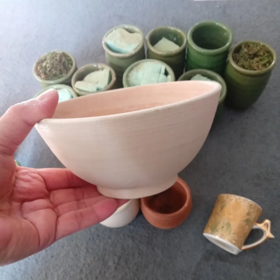 گلدان سفالی