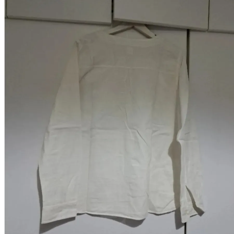 شومیز سفید لینن