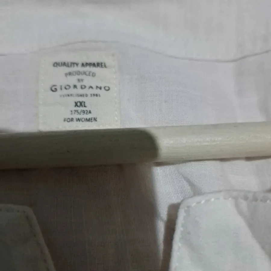 شومیز سفید لینن