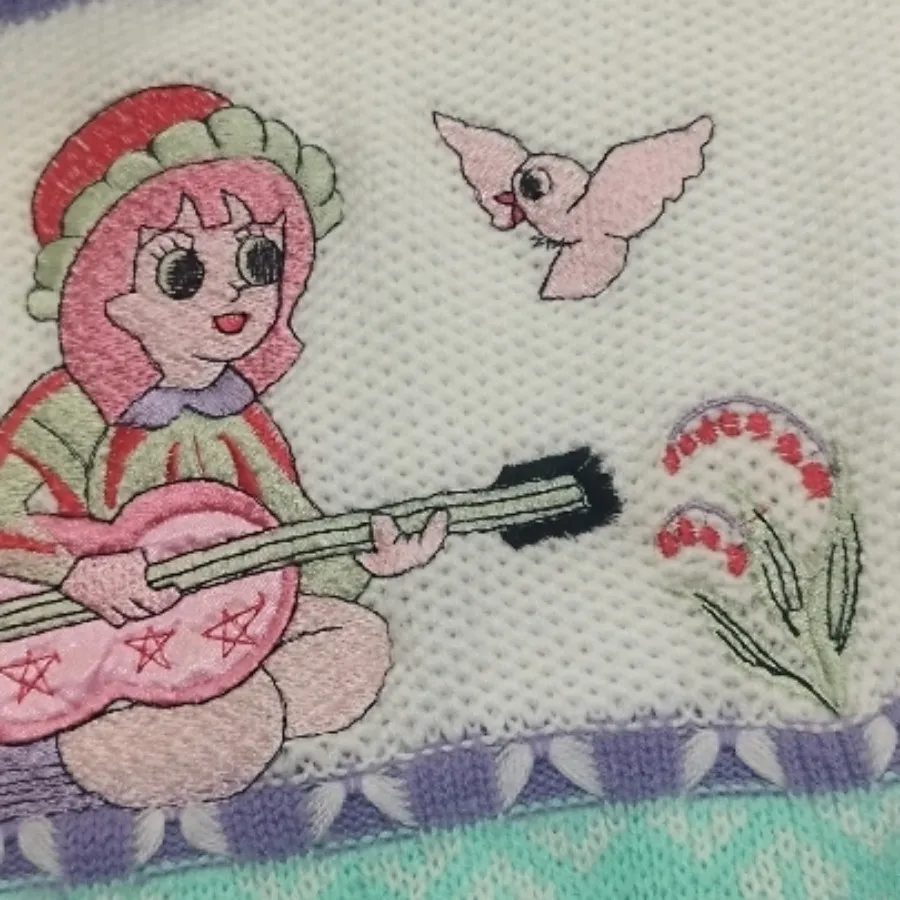 پلیور، بافت دخترانه