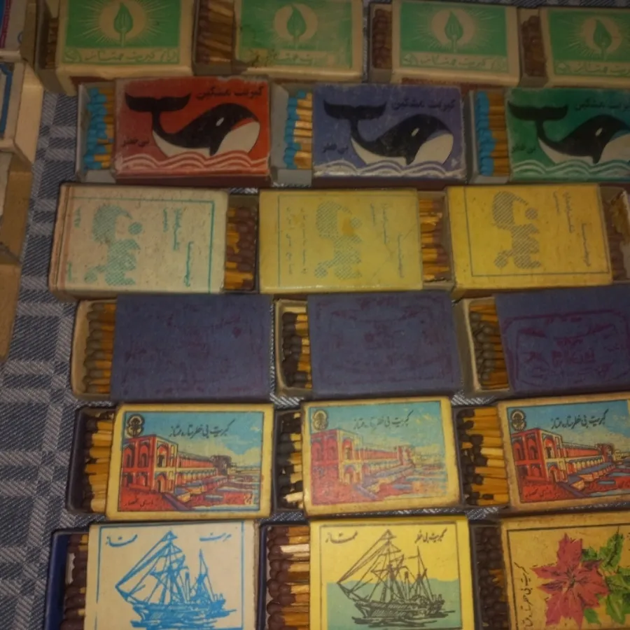 کبریت های قدیمی