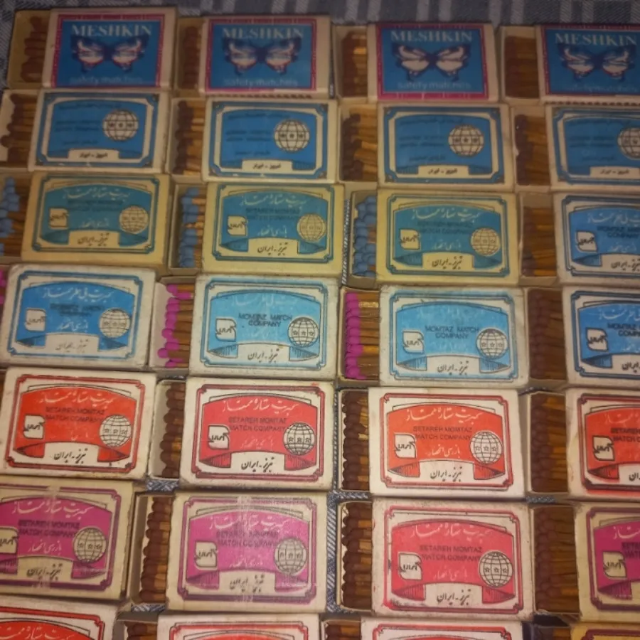 کبریت های قدیمی