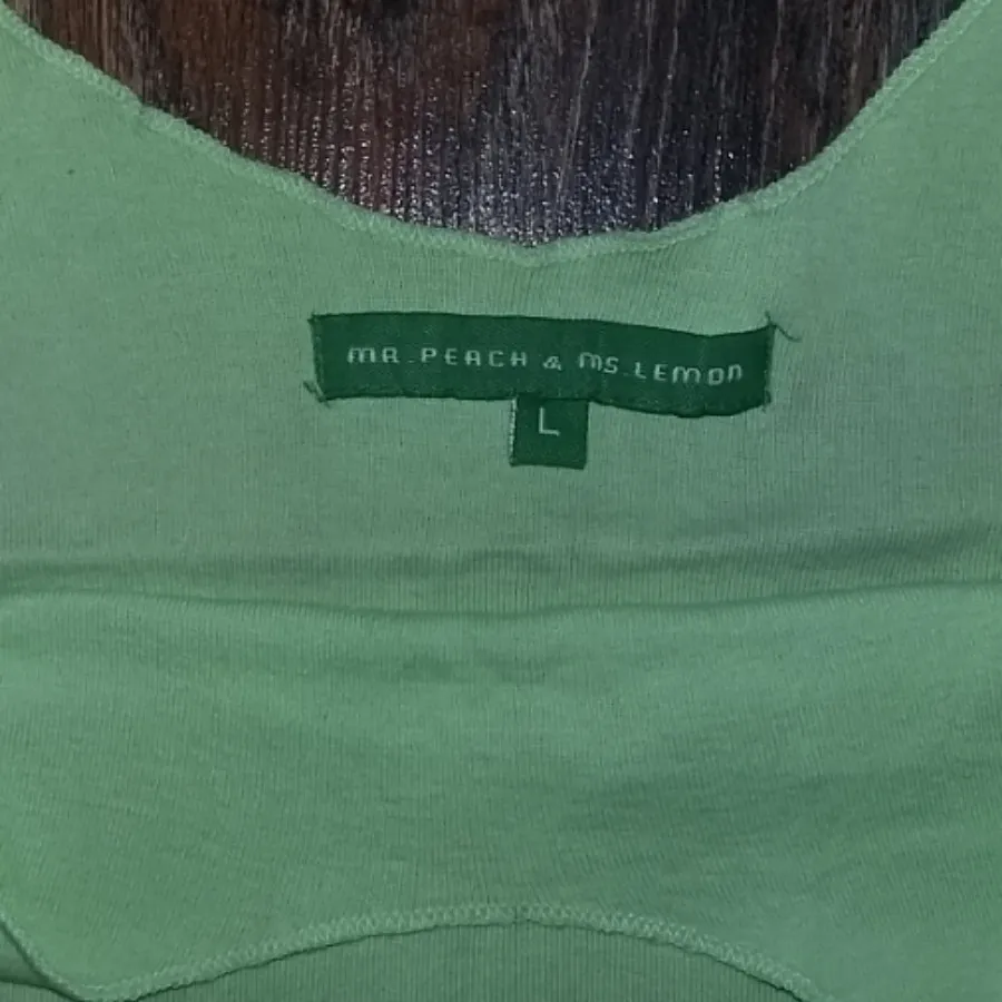 تاپ سبز بند پاپیونی