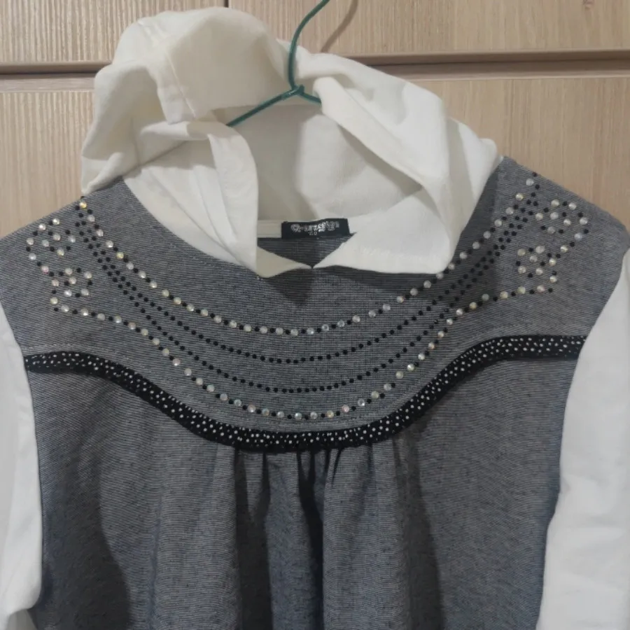 پیراهن کلاهدار دخترانه