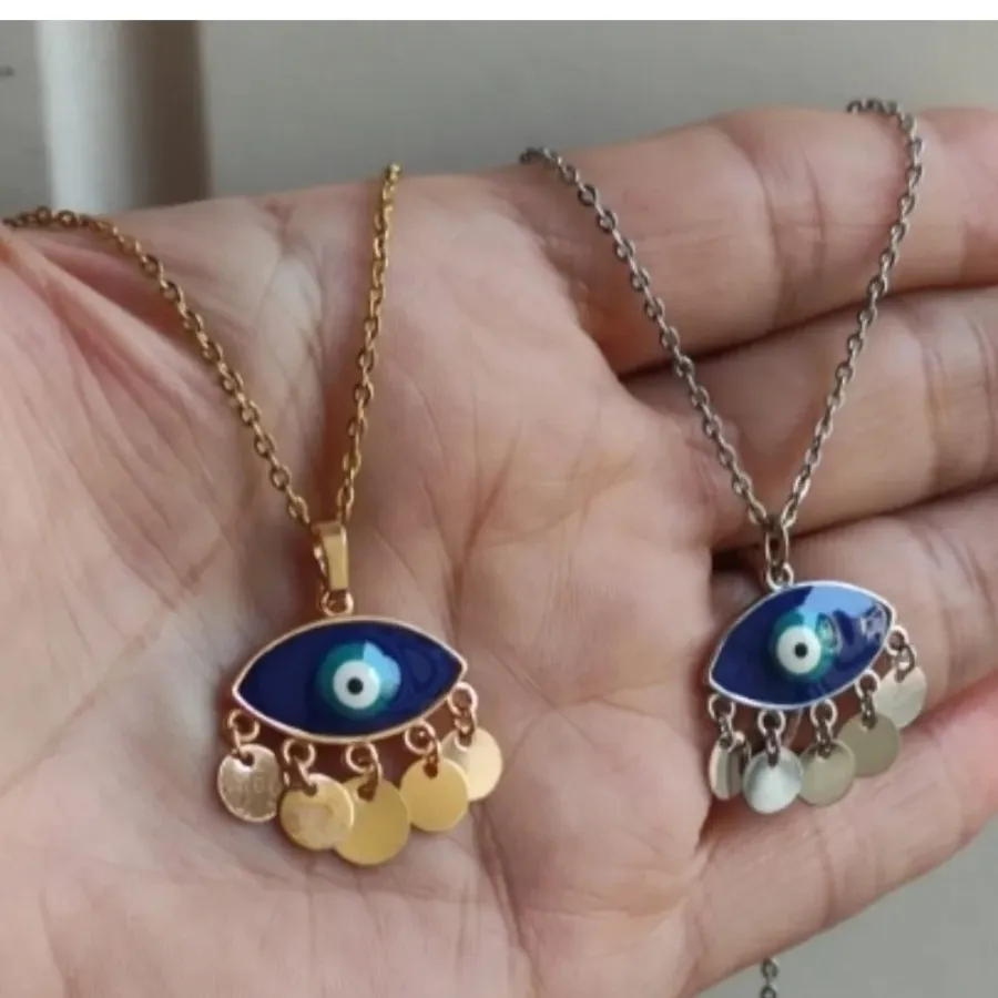 چهار عدد گردنبند کپی طلا