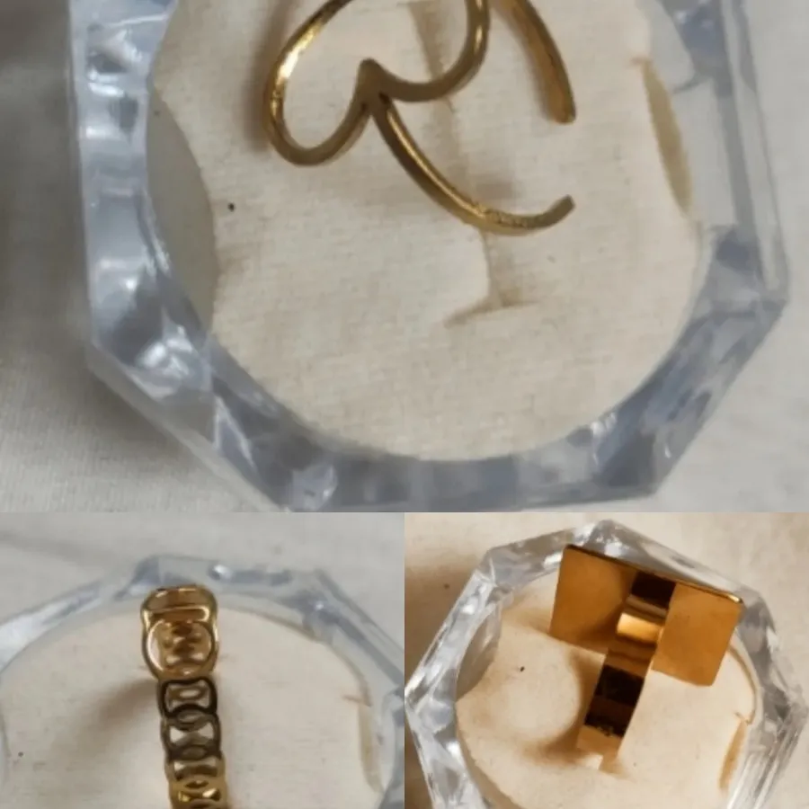 سه تا انگشتراسنیل کپی طلا