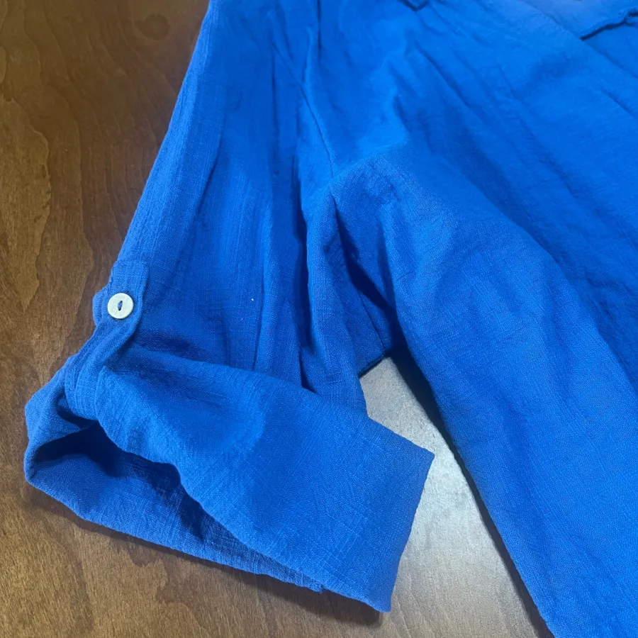 شومیز جلو گره کاربنی