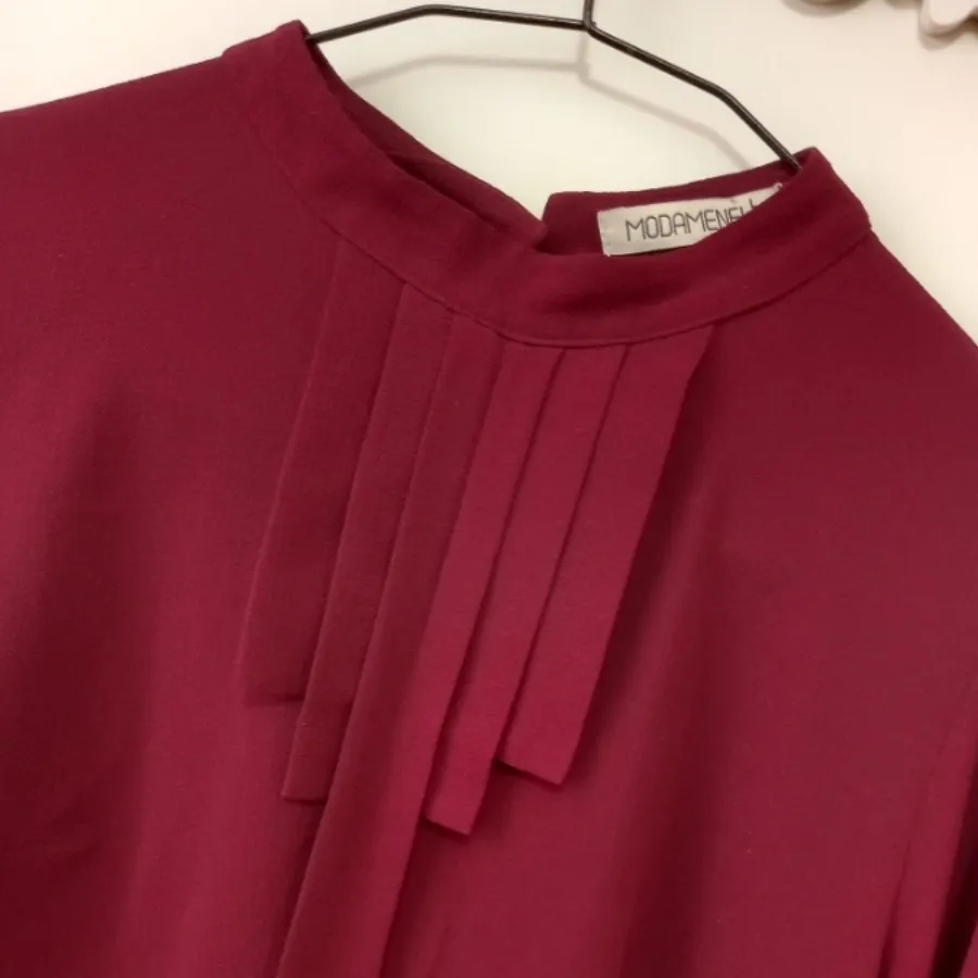 شومیز زرشکی