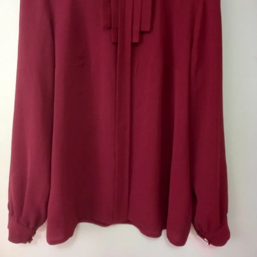 شومیز زرشکی