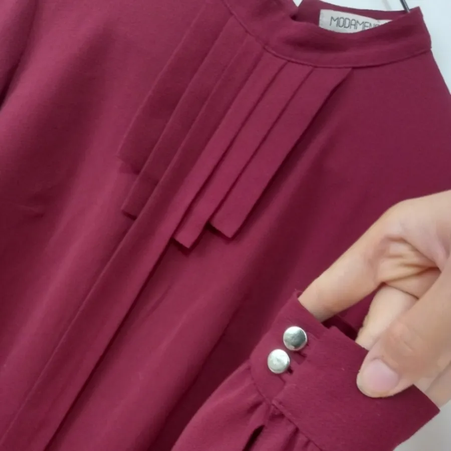 شومیز زرشکی