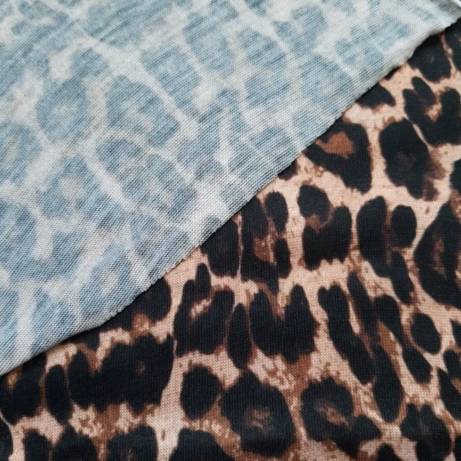 پارچه تریکو پلنگی