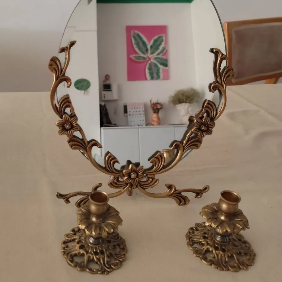 آینه شمعدان