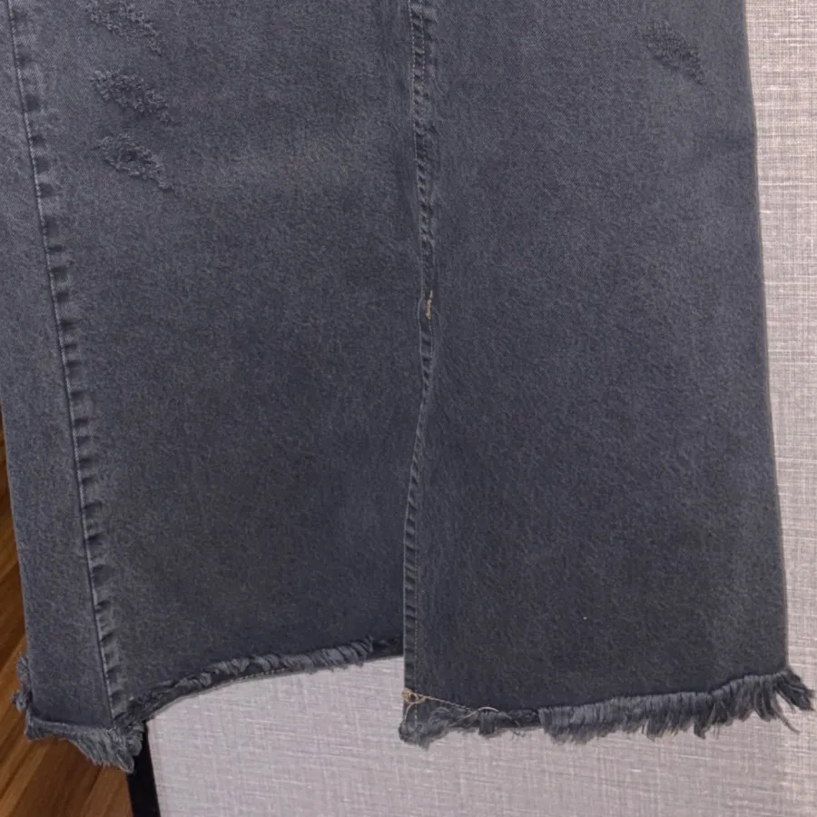 دامن جین ذغالی