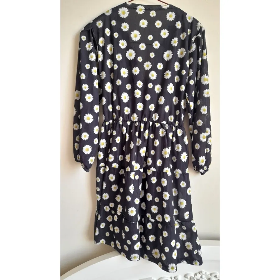 شومیز مشکی بابونه