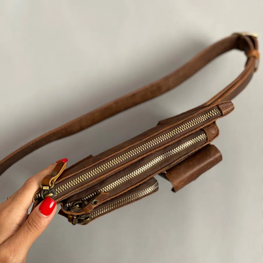 کیف کمری دستدوز